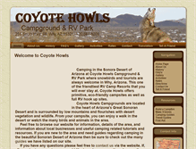 Tablet Screenshot of coyotehowls.net